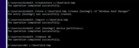 repair bcd windows 10|bcdedit windows 10 repair.